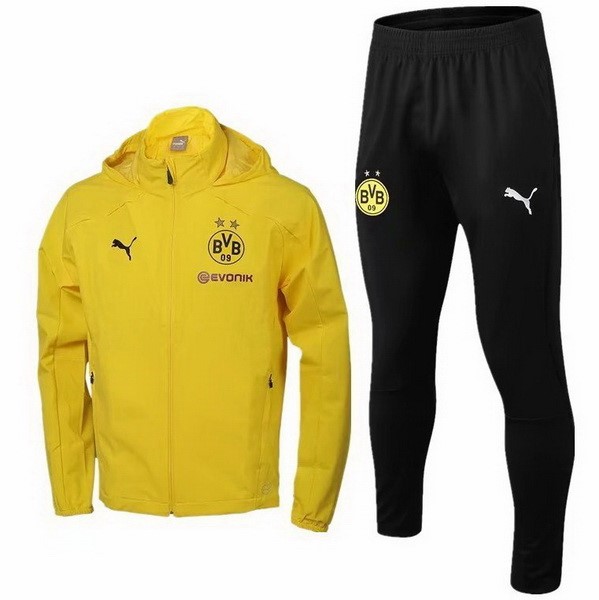 Rompevientos Borussia Dortmund 2018/19 Negro Amarillo